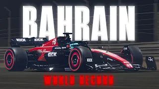 F1 23 Bahrain world record hotlap | 1:27.228 (set up included)