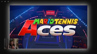 LIVE REACTION on Mario Tennis Aces + ANALYSIS (from Nintendo Direct March 8th 2018)