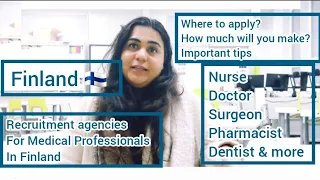 Medical or healthcare professional opportunities in Finland |Recruitment agencies - Sunita Kumar