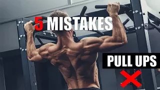 PULL UPS लगाते हुए सावधान रहे इन 5 गलतियों से !