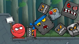 Red Ball 4 Animation | Red Ball Hero Come Back Fight All Bosses