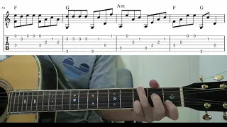 Love Story (Taylor Swift)  - Easy Fingerstyle Guitar Playthough Tutorial Lesson With Tabs
