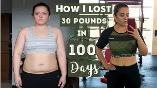 BEFORE & AFTER 30 POUNDS WEIGHT LOSS TRANSFORMATION IN 100 DAYS |  MARGA BANAGA