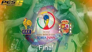 2002 FIFA World Cup Korea Japan, Final, France vs Spain