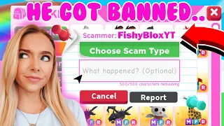 I Got FISHYBLOX *BANNED* in Adopt Me!