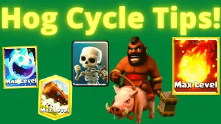 *HOG CYCLE GUIDE!* - 7 Tips on How to Play 2.6 Hog Cycle in Clash Royale!