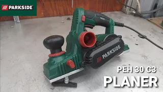 Parkside electric planer PEH 30 C3 can handle a depth of cut of 3 mm ???