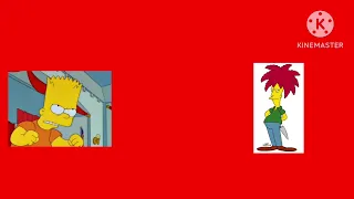 Bart Simpson wishes Sideshow Bob an Unhappy Easter (13+)