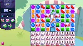 Candy Crush Saga LEVEL 2457 NO BOOSTERS (new version)🔄✅