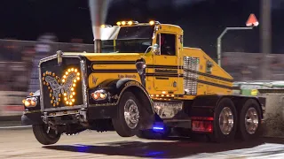 2023 Pro Stock Semi Pulling action from Oak Harbor, OH. Ottawa County Fair. OSPTA.