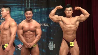 Korea muscle hunk on stage, 201905