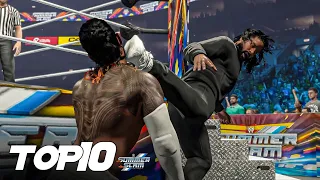 WWE 2K23: Top 10 Moments from Summerslam 2023