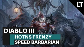 Diablo 3 Season 21 Frenzy Barbarian Speed GR Build Guide  and T16 Speed Farm Build