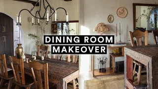 EXTREME DINING ROOM MAKEOVER ✨ 1929 Spanish ✨ DIY From Start to Finish!