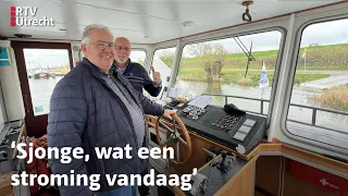 Pontje Ameide is gered door nieuwe schippers - maar dat varen is nog niet zo simpel | RTV Utrecht