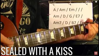 Sealed With A Kiss - Guitar Lesson