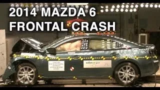 2014 Mazda 6 | Frontal Crash Test | CrashNet1