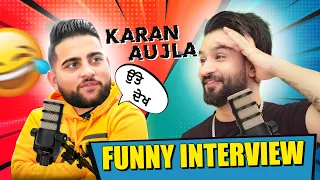 On Top | Karan Aujla New Song | Sidhu Moose Wala | Full INTERVIEW | Aman Aujla