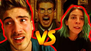 Joey Graceffa VS Gabbie Hanna, Escape the night drama