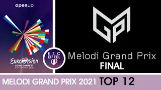 NORWAY 2021 : Melodi Grand Prix | TOP 12 (Final)