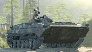 BMP-1 - Realistic Battles - War Thunder Gameplay [1440p 60FPS]