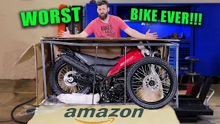 I BOUGHT the WORST Motorcycle on Amazon for $1,200