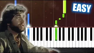 Toto - Africa - EASY Piano Tutorial by PlutaX