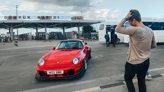 RED PORSCHE 993 “GT2” EVO TROUBLES AT THE TURKISH BORDER!! | VLOG 82