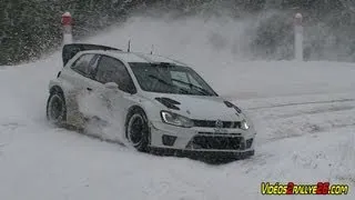 Test Polo WRC Sébastien Ogier - Rallye Monte Carlo 2013 [HD]