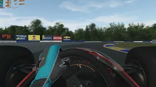 A lap around Road Atlanta in Ayrton Senna's McLaren MP4/8 in rFactor 2