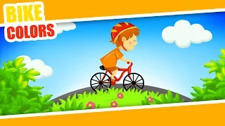 Bikes - Learning Colors - for Kids and Preschool - Learn Colours