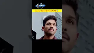 Allu Arjun viral dialogue part -2 🔥😱 || New South Indian Movie Dubbed In Hindi 2023 Full #shorts