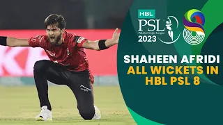 Shaheen Afridi All Wickets in HBL PSL 8 #HBLPSL #SabSitarayHumaray