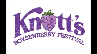 🟣Live: Knott's Berry Farm - Opening Day! Boysenberry FESTIVAL 2023
