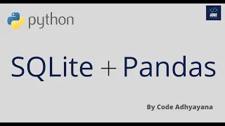 SQLite with Pandas | Python
