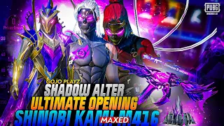 Shadow Altar Ultimate Opening🔥| Shinobi Kami M416 Maxed Out | Shinobi Spirit Set Opening#pubgmobile