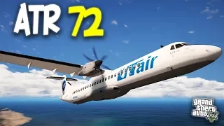 ATR 72 (АТР 72) - ГТА 5 МОДЫ (GTA 5 MODS) БЫСТРЫЙ САМОЛЕТ В ГТА 5