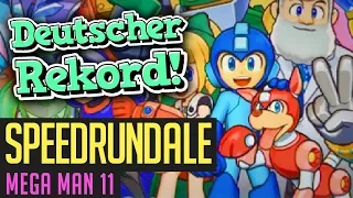 Mega Man 11-Speedrun in 34:19 von Demulant (weltbester Deutscher) | Speedrundale