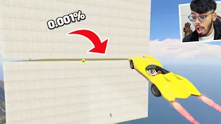 Jumping And Flying Car Parkour Race 0.00045% People Cannot Win in GTA 5!