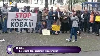 Koerdische demonstranten dringen Kamergebouw binnen - RTL LATE NIGHT