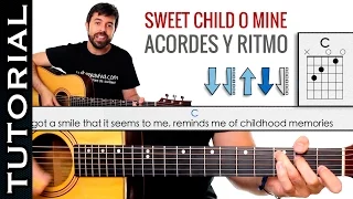 como tocar los acordes de Sweet Child O Mine