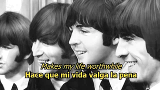 To know her is to love her - The Beatles (LYRICS/LETRA) [Original]