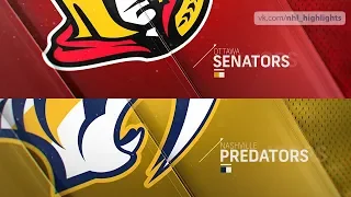 Ottawa Senators vs Nashville Predators Feb 25, 2020 HIGHLIGHTS HD