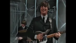 The Beatles   Day Tripper 1965  COLORIZED