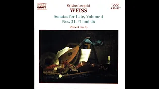 Silvius Leopold Weiss (1687-1750) - Sonatas for lute, Vol. 4-6 (Robert Barto)