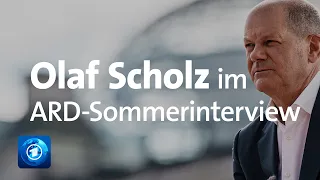 Scholz (SPD) im ARD-Sommerinterview: "Wir müssen schnell handeln" | 2021