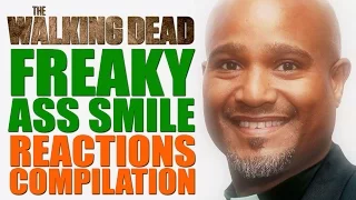 The Walking Dead Season 7 | Freaky Ass Smile Reactions Compilation