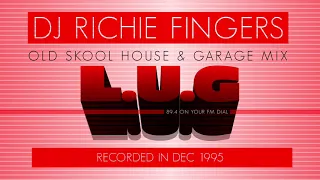 DJ Richie Fingers | Old Skool House & Garage Mix | London Underground FM 89.4 | 1995 Christmas Set