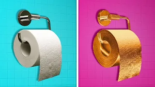 Must Have RICH vs POOR Bathroom GADGETS | Funny Moments and Toilet Hacks by Gotcha! Hacks