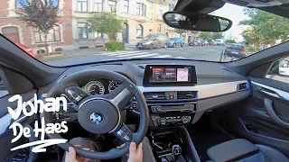 2019 BMW X1 sDrive18i 140 HP POV TEST DRIVE